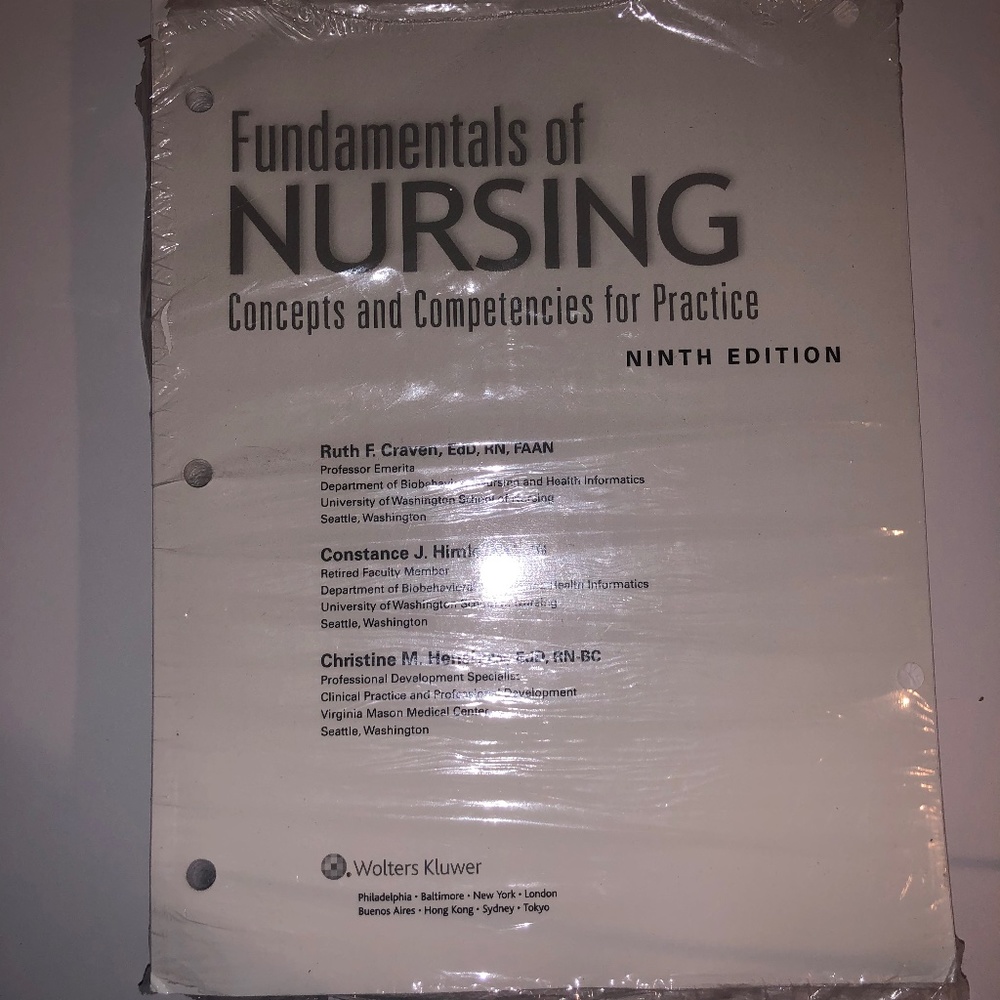 Fundamentals of Nursing 9th edition
